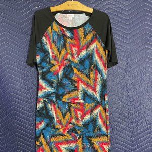 Women's LuLaRoe Maxi Patterned Slip-on Dress